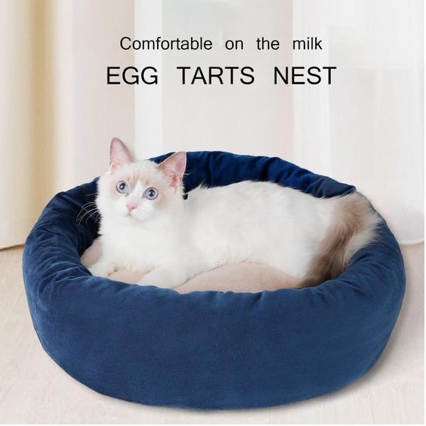 

cat beds & furniture pet dog bed comfortable pad round kennel ultra soft washable and cushion product accessories for home