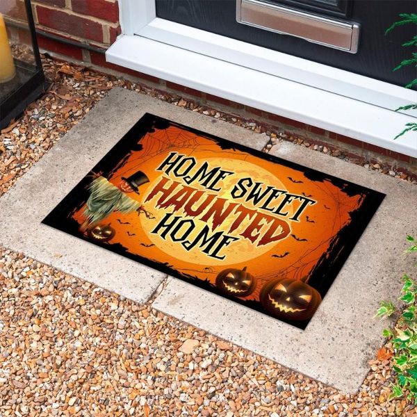 

carpets cloocl halloween design floor mat entrance doormat rug anti-slip door bathroom kitchen carpet home decor