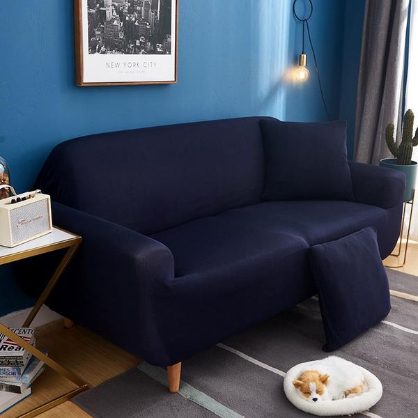 

chair covers polyester and spandex solid color blak grey high stretch slipcovers durable soft sofa cover seat couch furniture protector