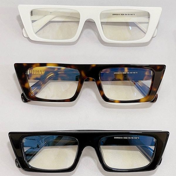 

off designer sunglasses orrs010 mens or womens fashion classic thick plate transparent lens travel vacation beach glasses uv400 protection w, White;black