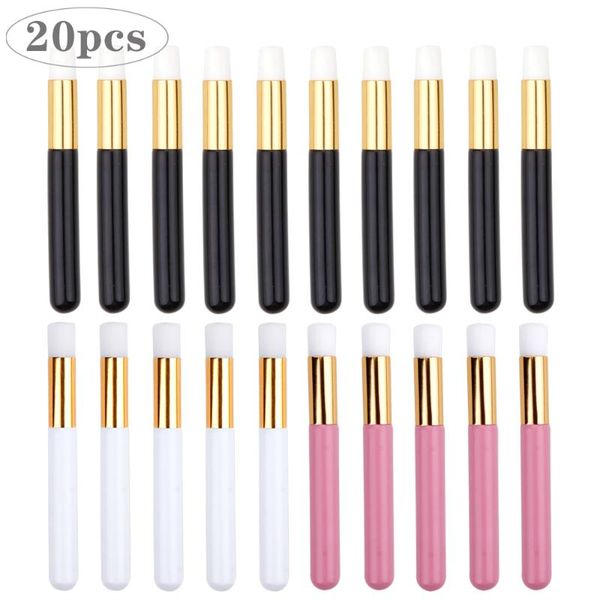 

makeup brushes 5/10/20pcs eyelash cleaning brush nose blackhead deep washing lash shampoo eyebrow facial cleansing beauty
