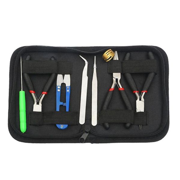 

professional hand tool sets jewelry making supplies kit pliers beading and repairing tools set with carrying bag