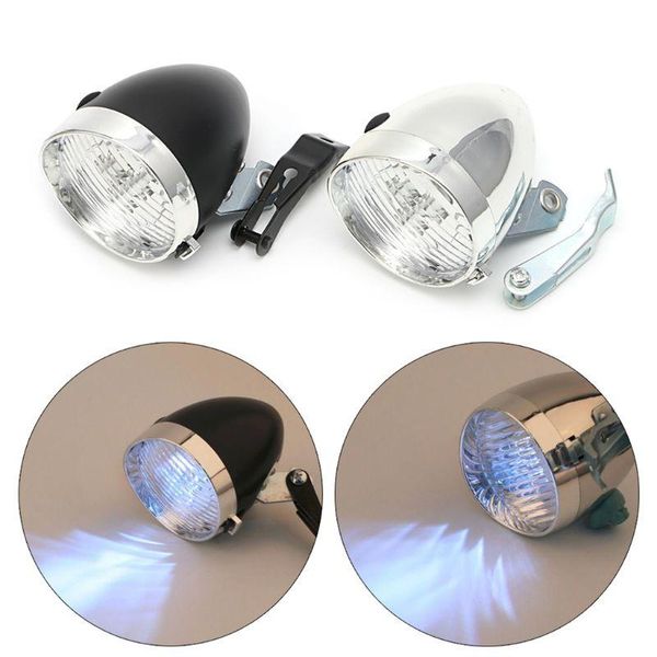 

bike lights bicycle light vintage 3led front lamp cycling safety headlight night waterproof mtb fixed gear retro qw