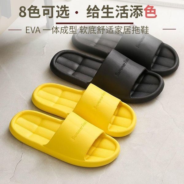 

slippers shoes women summer female antiskid sandals sandalias mujer, Black
