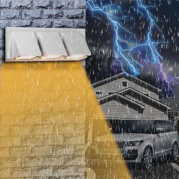 

modern outdoor ip65 waterproof led wall light 5w/3 x 5w 85~265v courtyard lamps gate terrace balcony garden lamp