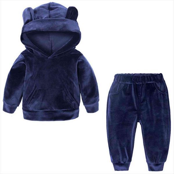 

winter toddler kids clothes boy warm thick girls outfit for boys costume children clothing set 1 2 5 6 7, White