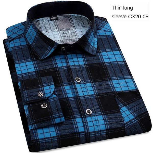 

men's casual shirts 2021 spring summer plaid shirt men cotton male long sleeve man clothes button up large size, White;black