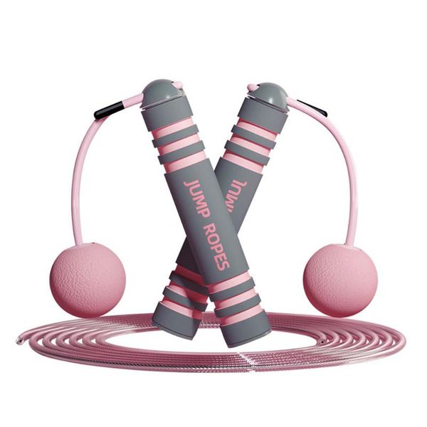 

jump ropes 1 set weighted cordless fitness skipping ropeless indoor jumping rope