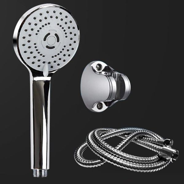 

bathroom shower sets water saving handheld stainless steel home high pressure el easy install pipe multifunctional base head set