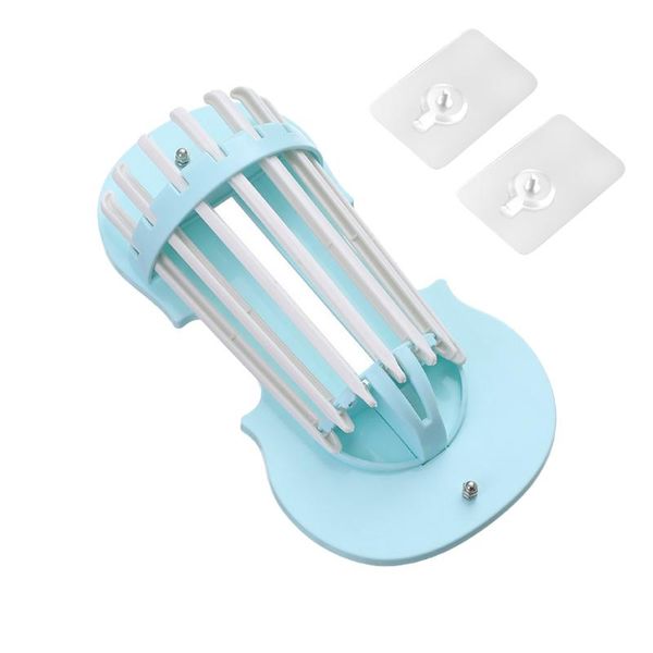 

hooks & rails 7 in 1 holder easy install multifunctional kitchen bathroom home punch-pull-out hanging rack retractable bracket bedroom