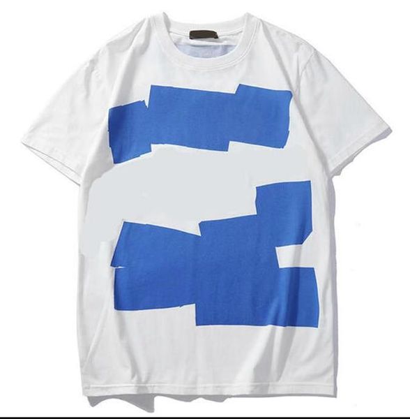 

mens shirt summer mens casual tshirts t shirts for men women short sleeve tee shirt clothing letter pattern printed tees crew neck, White;black