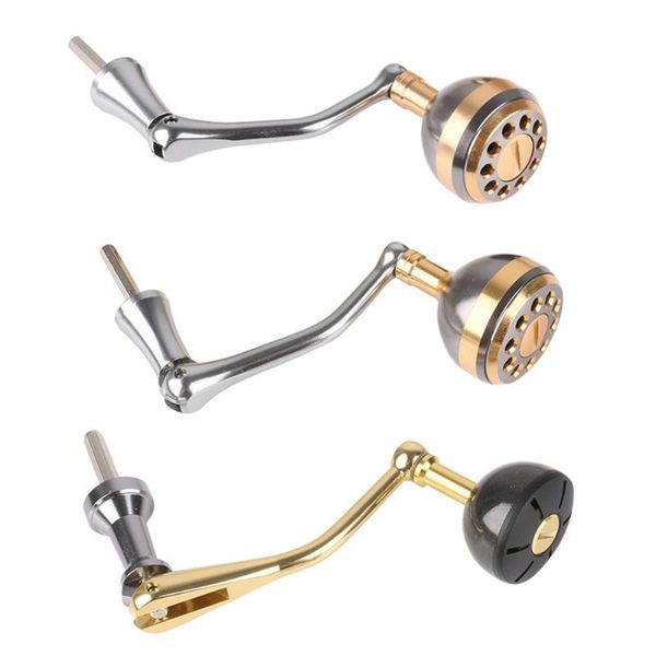 

fishing reel parts metal carbon brazing dimensional folding rocker arm grip spinning long cast wheel handle baitcasting reels