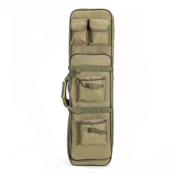 

stuff sacks 85 100cm tactical molle nylon gun bag box military backpack double rifle square carrying with shoulder strap protection