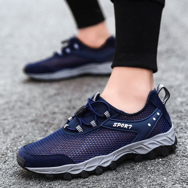 

men's summer outdoor lazy breathable one foot casual sports mh sho men, Black