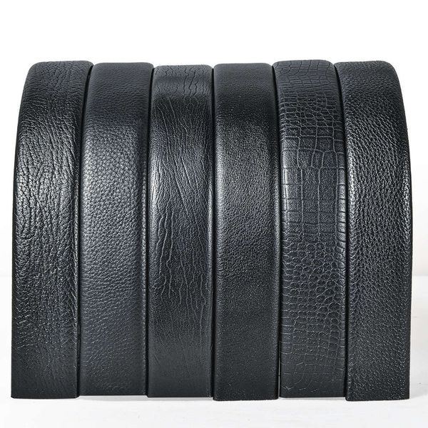 

belt wear and scratch resistant without belt buckle, Black;brown