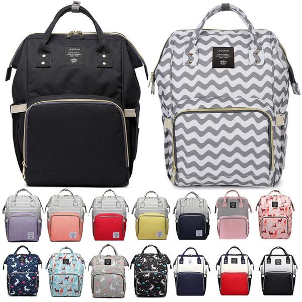 

diaper bags lequeen fashion baby bag stroller waterproof for mom backpack and daddy diapers