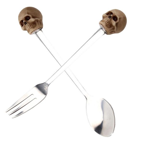 

forks 1 set stainless steel tableware party tablefork spoon pick