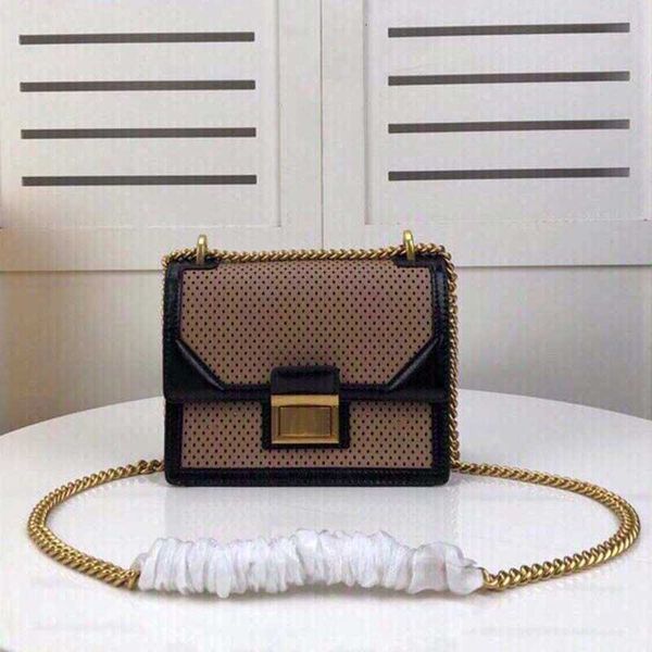 

ladies single shoulder handbag purse retro chain bag womens cowhide leather bag classic clasp