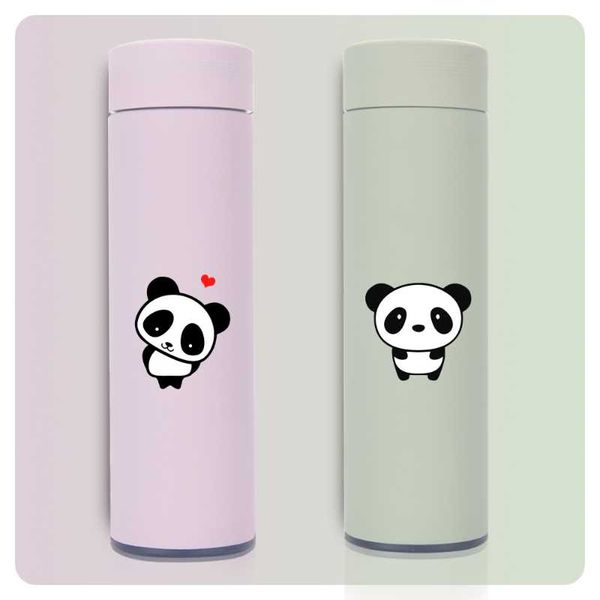 

water bottles 450ml lovely bears 304 stainless steel tumbler insulated bottle portable vacuum flask for travel cup colorful coffee mug