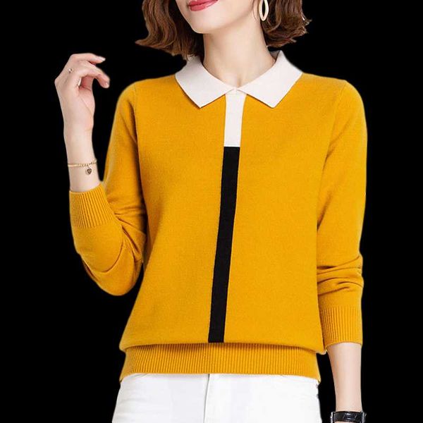 

women blouse winter o-neck clothes knitting autumn solid long sleeve loose casual commuter office lady blusa de mujer women's blouses &, White