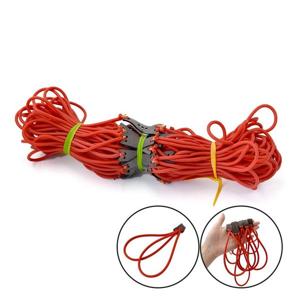 

red traditional rubber band 1745 strong slings natural latex tube outdoor bow accessories resistance bands
