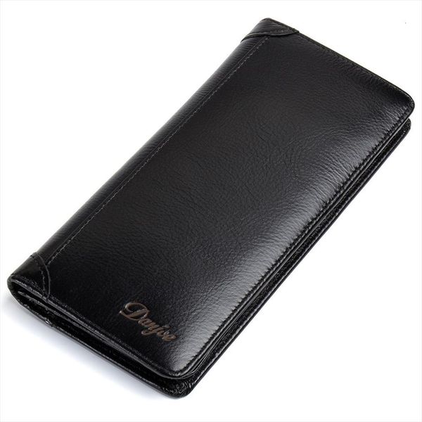 

mens wallets genuine leather long man soft clutch money bag business male card holder leisure phone wallet, Red;black