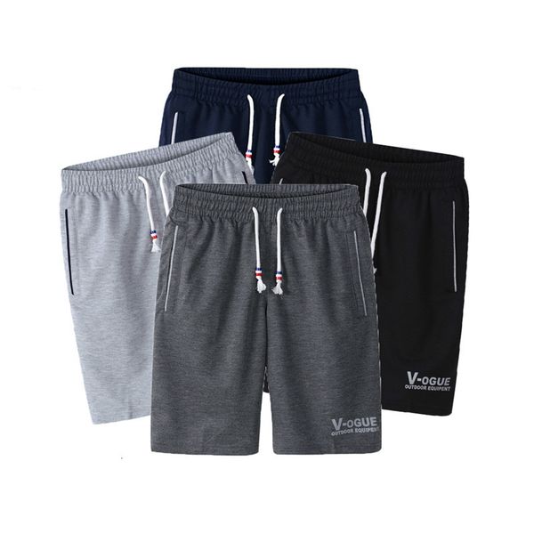 

men's shorts 4 men's summer trunks 2021 casual bodywork fitness workout beach breathable cotton cellars pendek pria, White;black