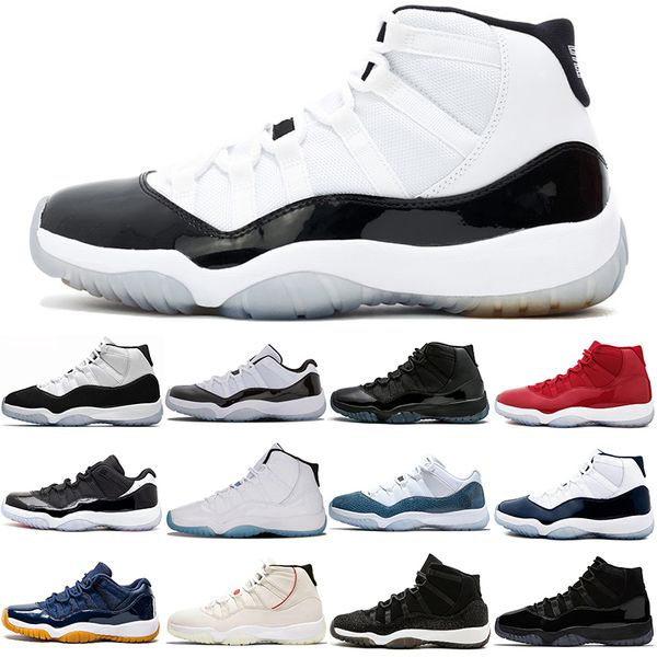 

designer 11s 11 basketball shoes womens mens white bred closing ceremony concord low navy gum outdoors sports sneakers trainers
