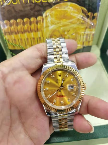 

with original box watch 41mm 36mm 31mm 26mm president datejust 116334 sapphire glass asia 2813 movement mechanical automatic mens woman watc, Slivery;brown