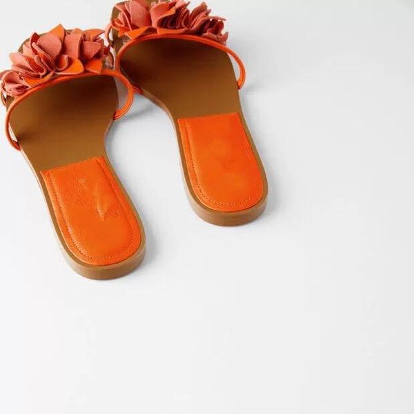 

beige heeled sandals shoes square toe slippers soft flower luxury slides slipers women black comfort flat designer 2021 summer c