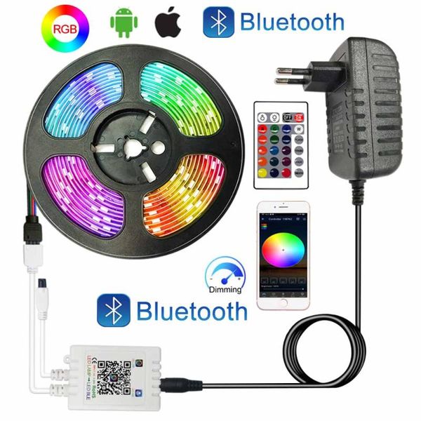 

strips 12v 20m lights for room 5 m 10m 15m wifi bluetooth smart ribbon luces rgb tape strip decoration led