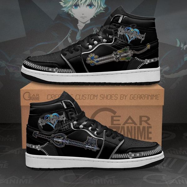 

kingdom hearts roxas sword sneakers anime sho