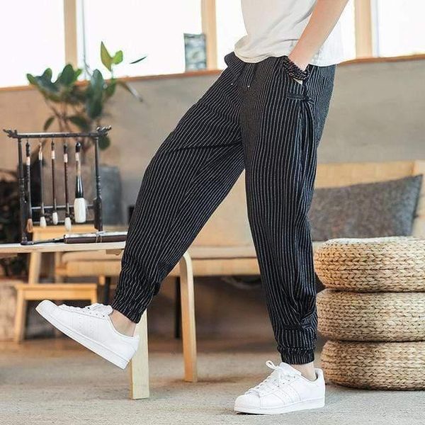 

men's pants shima joggers, Black