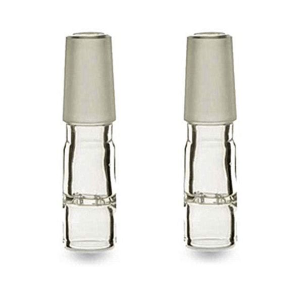 Accessorio per fumatori Osgree 2PCS Adattatore per pipa ad acqua da 14 mm in vetro WPA per Arizer Solo 2 Air 2 max