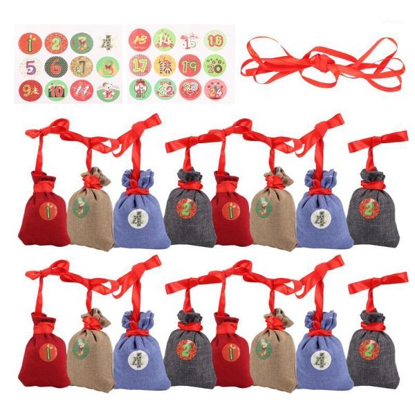 

christmas decorations 1 set delicate crafted calendar hanging banner party supplies
