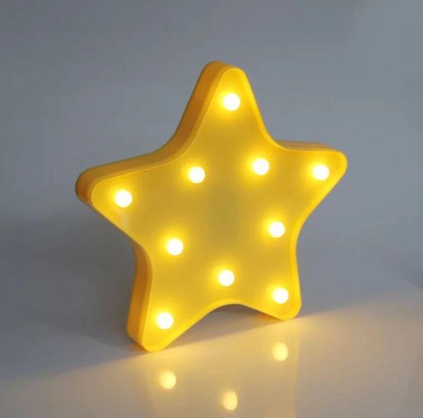 

gift wrap star led night light 2
