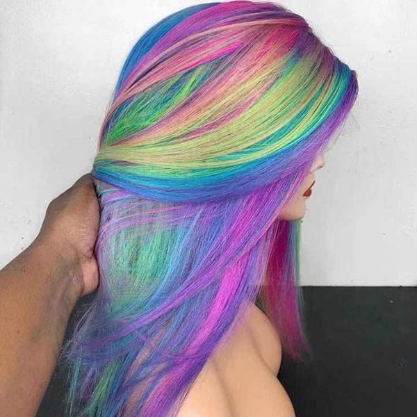 

cosplay fashion color long curly hair cos wig cover, Black