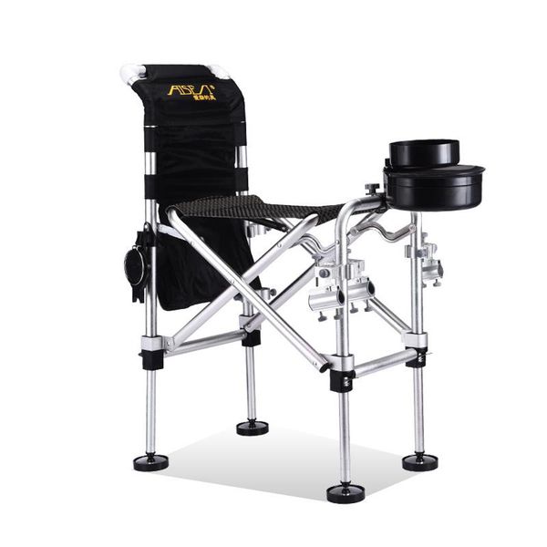 

camp furniture multi-function portable fishing chair all terrain reclining folding stool