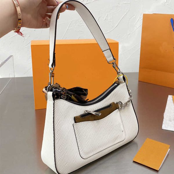 

designer luxury bag underarm shoulder bag crossbody bags women handbag purse wave pattern genuine leather detchable canv women's leathe, Red;black