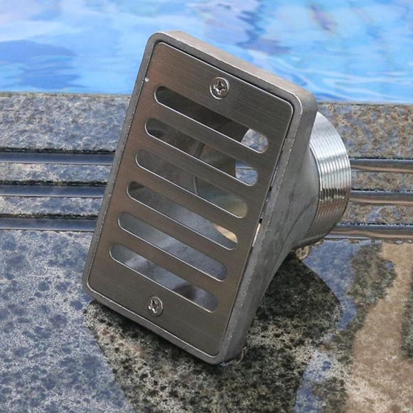 

stainless steel floor drain swimming pool sink strainer plug square waste catcher tools swim & accessories