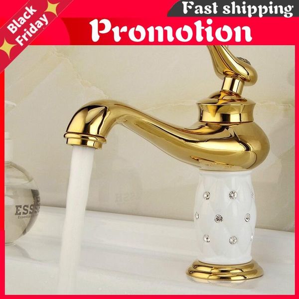 

basin faucets diamond bathroom faucet gold mixer tap single handle cold washbasin yorneiras sink