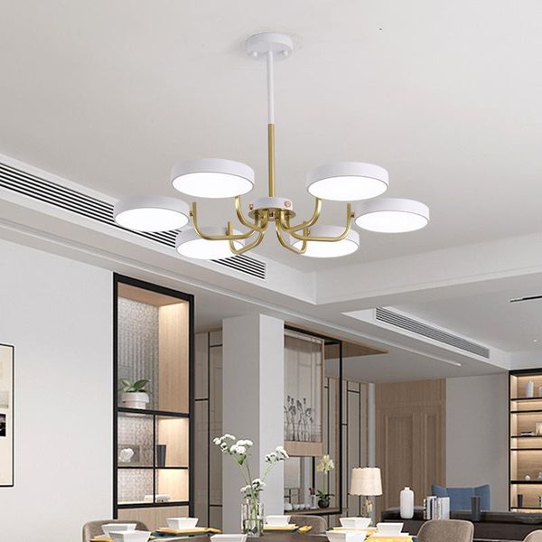 

chandeliers 2021 modern led chandelier nordic for living room bedroom home restaurant creative macaron lamp ceiling lustre lighting