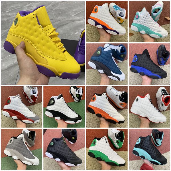 Jumpman 13 13s Flint Outdoor Shoes 11 11s Uomo Donna Lucky Green Soar Playground Lakers 1 1s Sneakers sportive Scarpe da ginnastica Taglia 36-47