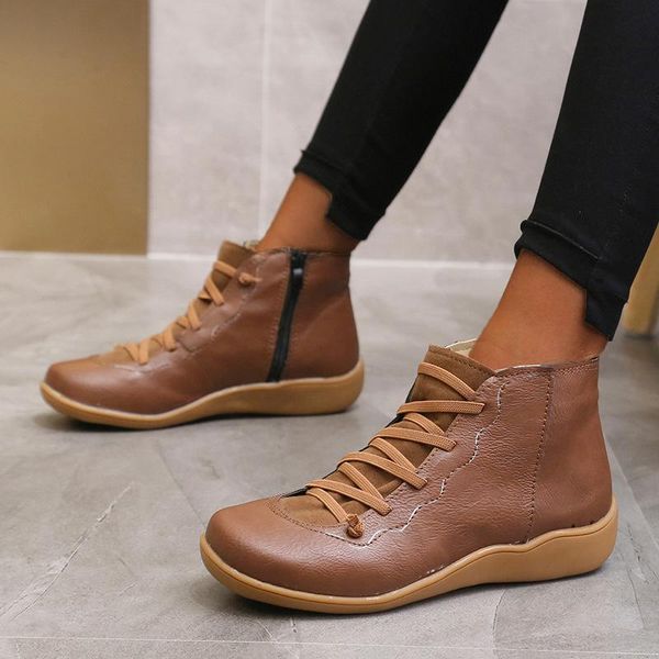 

boots 2021 autumn winter women's large british casual, Black