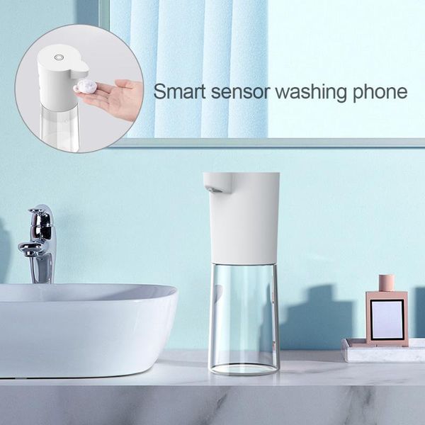 

liquid soap dispenser 500ml bathroom automatic infrared induction sensor hand washer kitchen sanitizer touchless foam