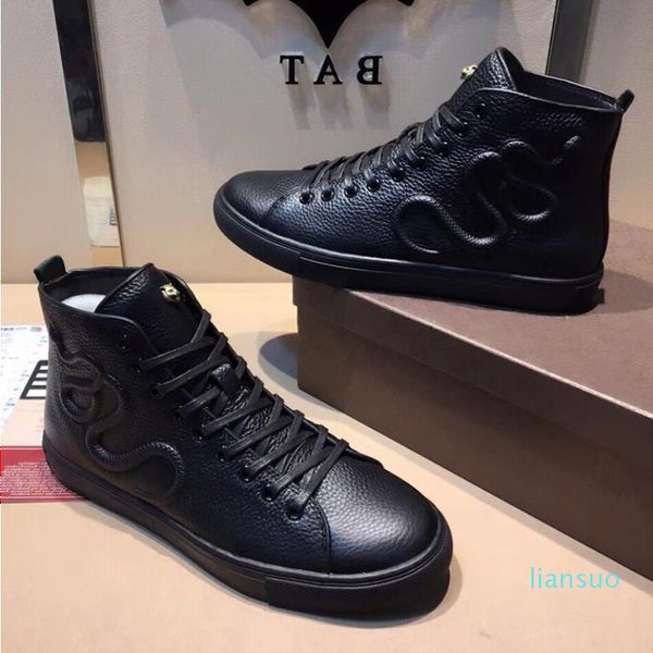 

ankle tiger boots women sports boots shoes for high box sneakers casual trainers mens new dragon snake winter runner with men xtgak, Black