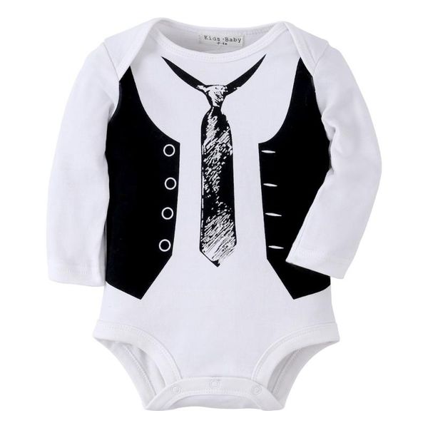 

infant boys girls clothing born kids long sleeve bodysuit fashion spring t-shirt cotton jumpsuit toddler baby children outfit rompers, Blue