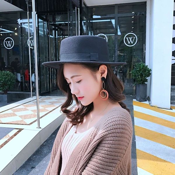 

2020 new woollen hat for children in autumn and winter, Blue;gray