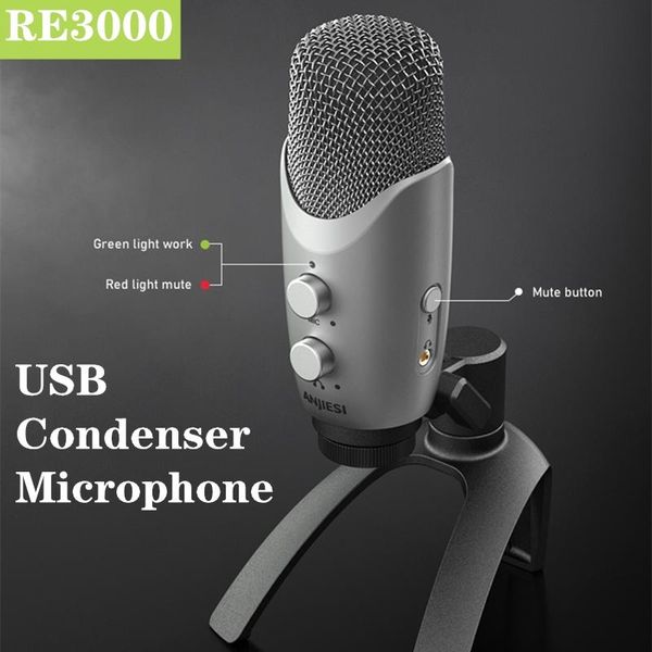 

deskusb condenser microphone professional recording monitor mute live k song lossless phone computer conference bracket game microphones