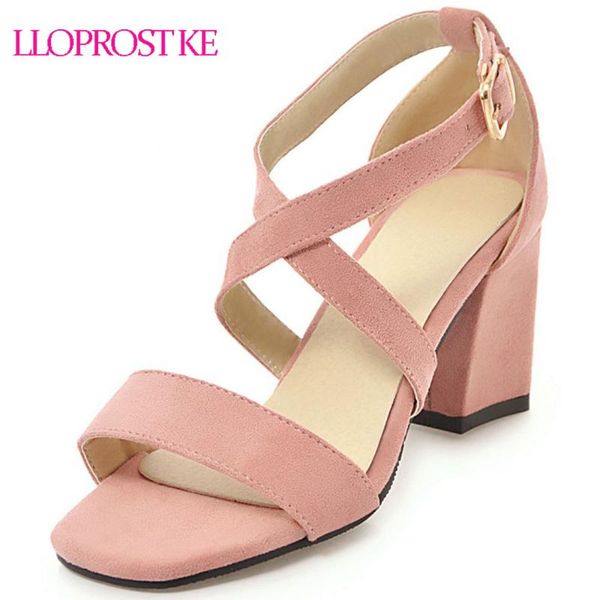 

2021 fashion ankle wrap peep toe ladies sandals platform thick high heels women summer size 32-45 my202, Black